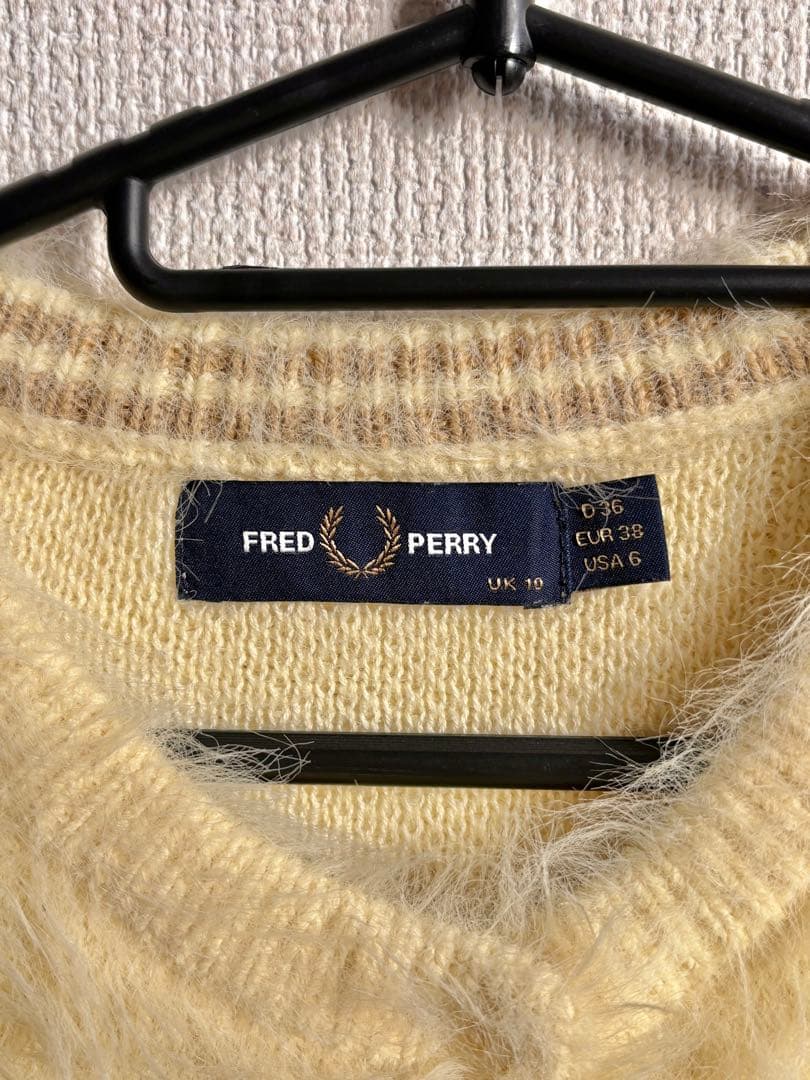 【ホームラン】FREDPERRY×RayBEAMSシャギーカーディガン