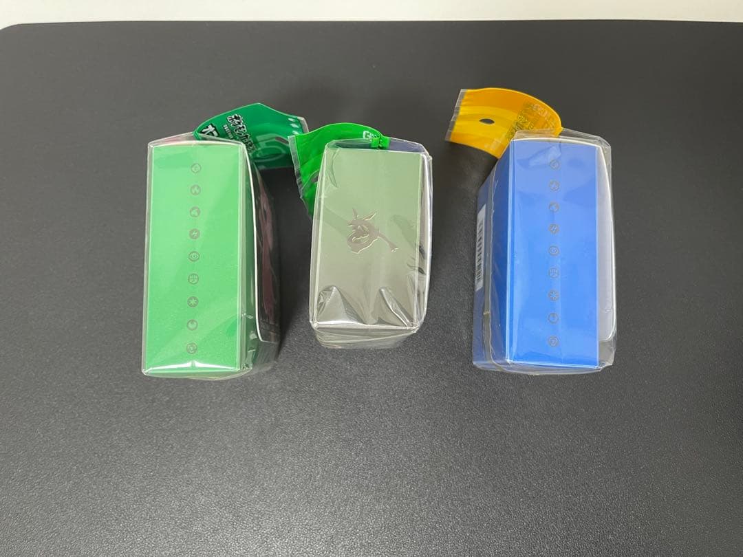 ハーフデッキケース　3点　ミュウ　レックウザ　ルカリオ