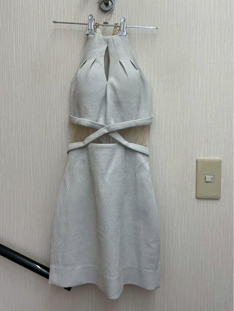 IRMA キャバドレス　ライトブルー　XS