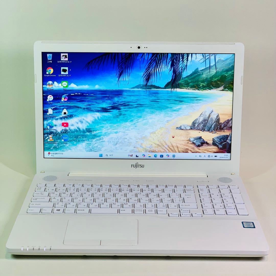 Core i7✨SSD1TB✨32GB✨カメラ✨オフィス✨富士通✨ノートパソコン