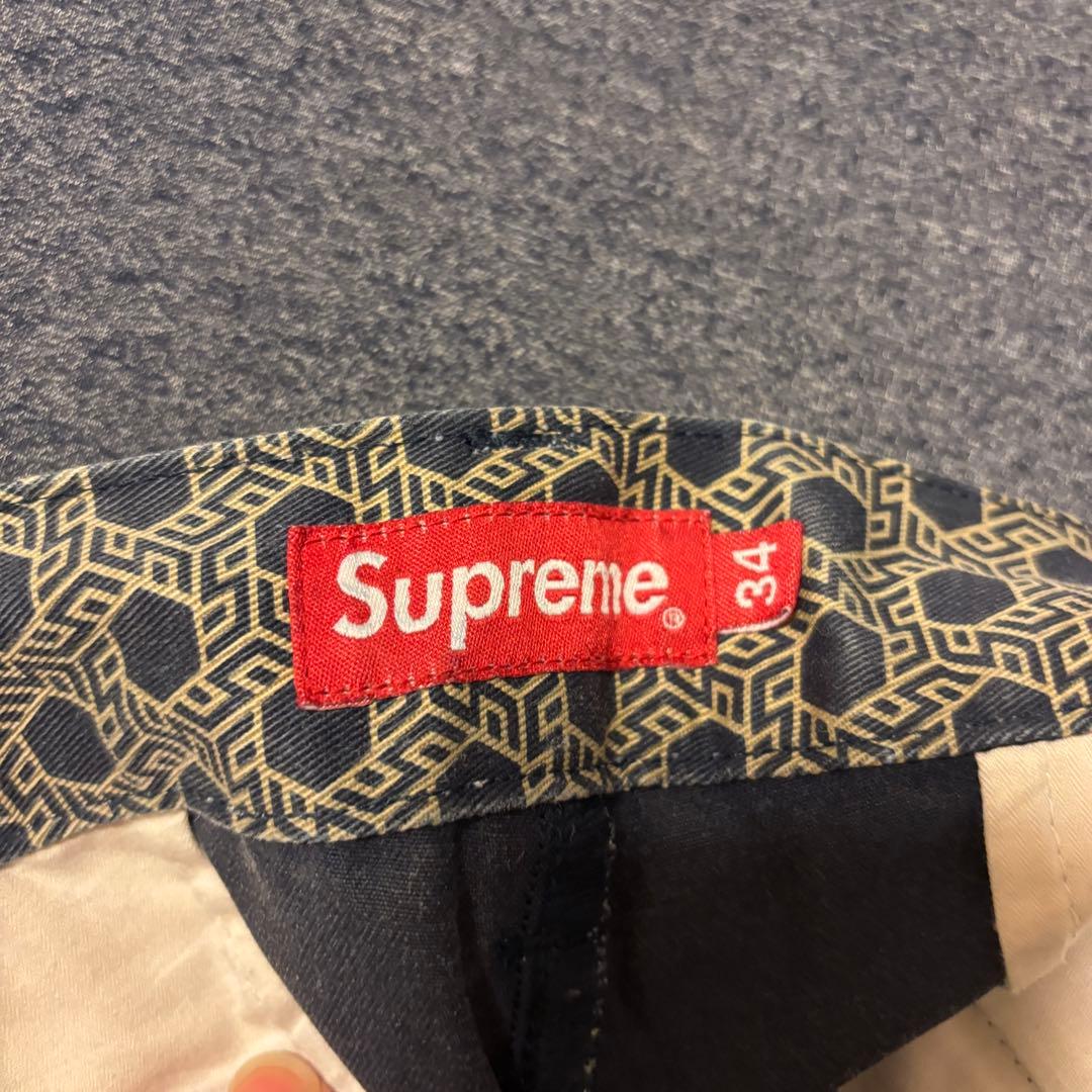 Supreme 19aw モノグラムワークパンツ 34サイズ