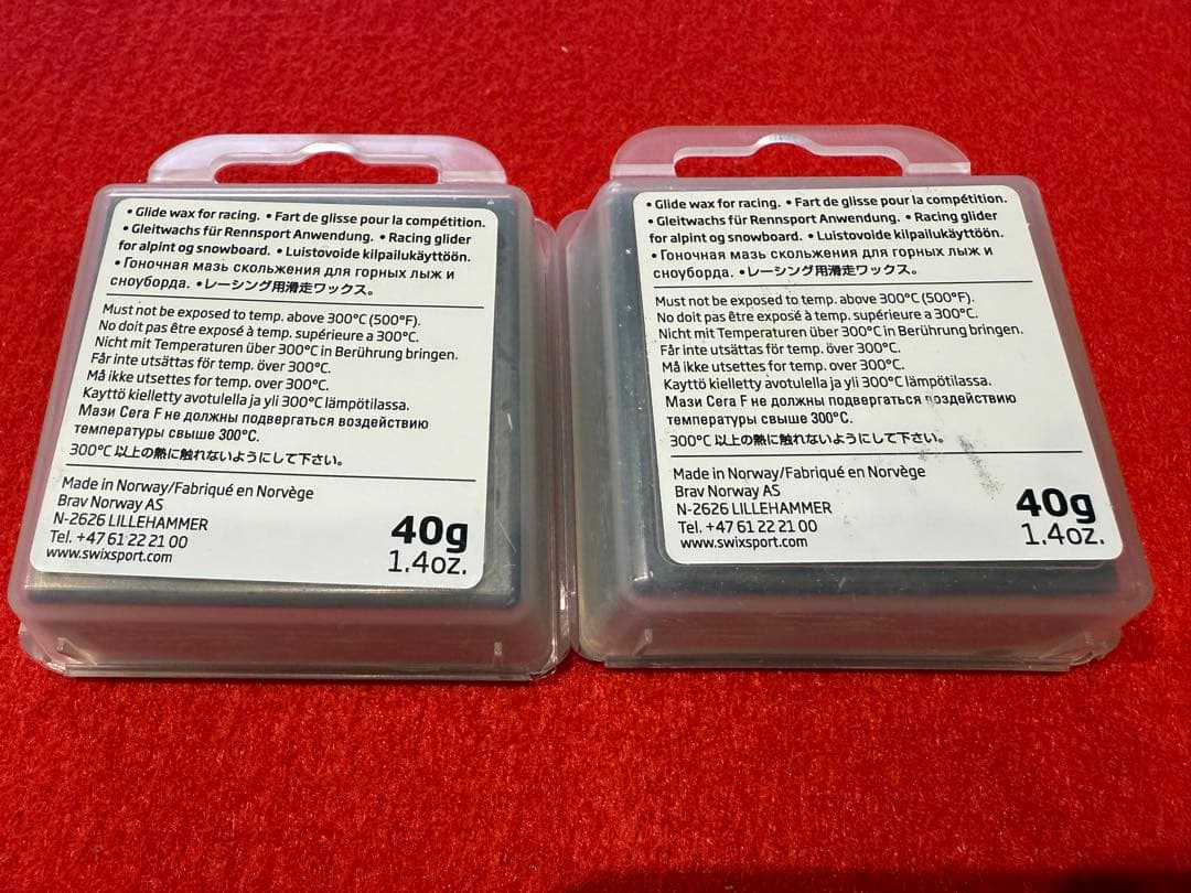 SWIX スウィックス HF8BW スキーワックス