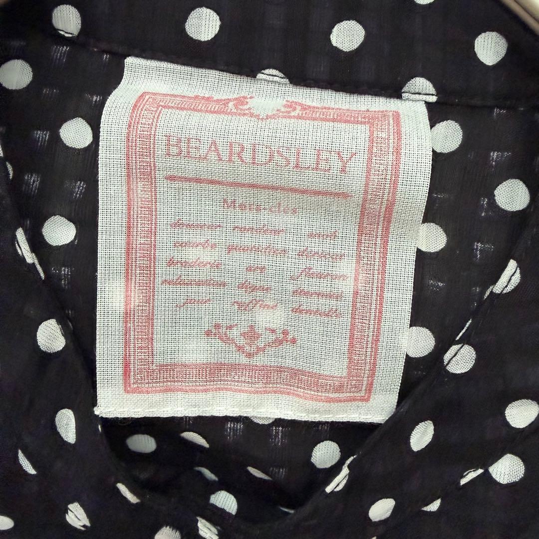 未使用級✨ビアズリー　ドットギャザーワンピース　サイズ1 Mサイズ 完売品