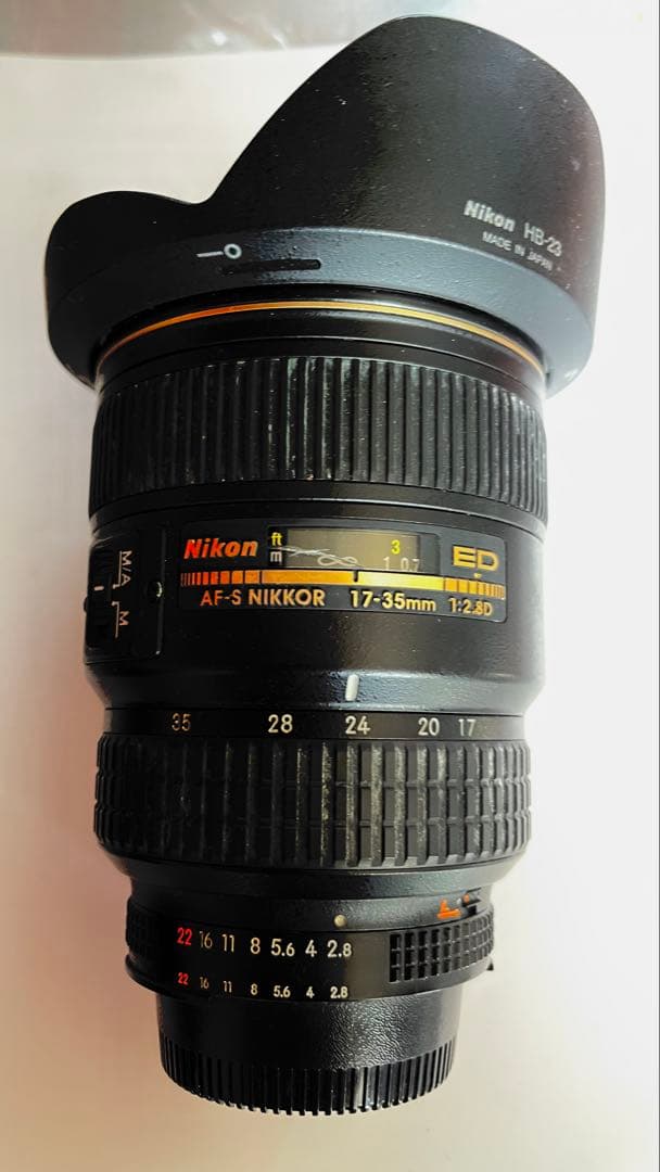 Nikon AF-S NIKKOR 17-35mm f/2.8D レンズ