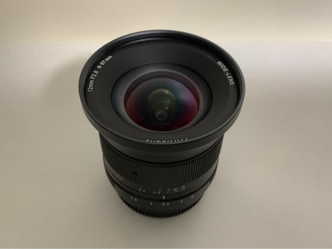 7Artisans 12mm F2.8 II Xマウント