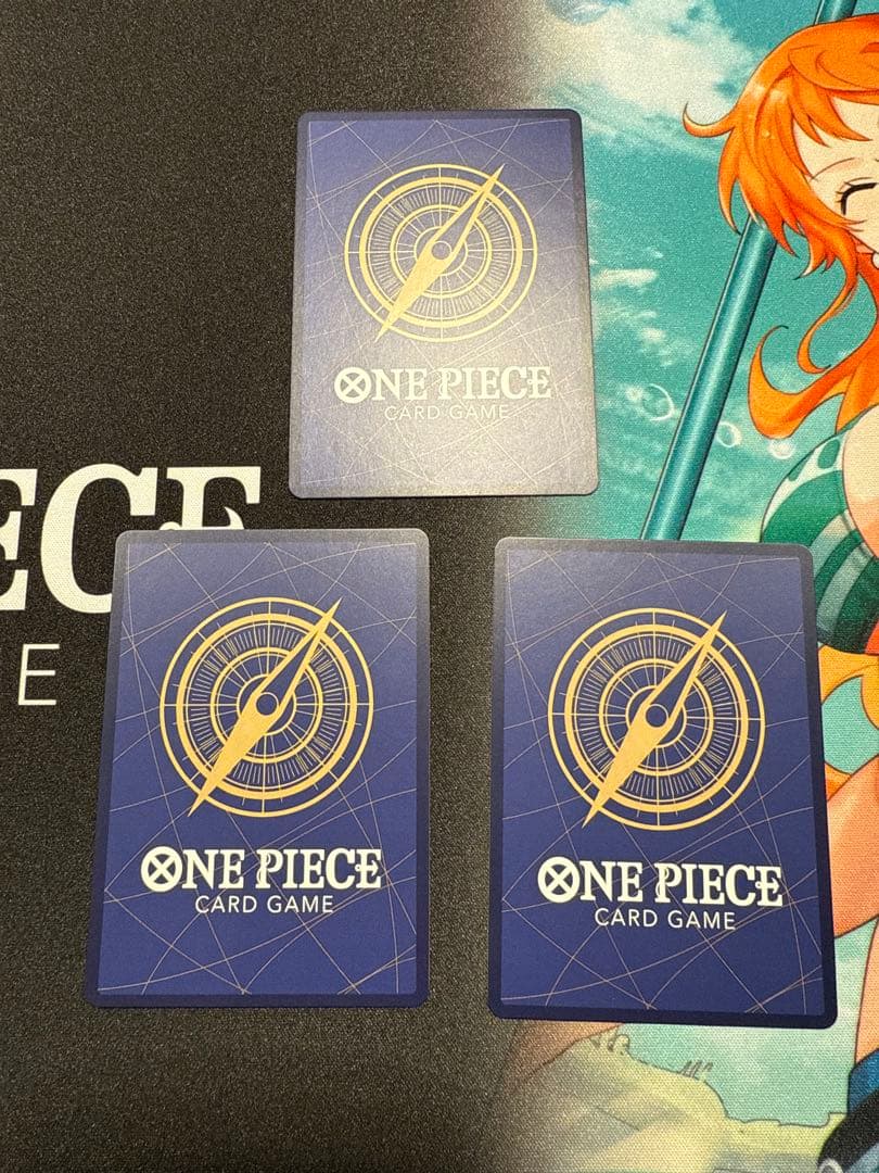 モンキーDルフィ　ジャンププロモ　3枚まとめ売り　ワンピースカード