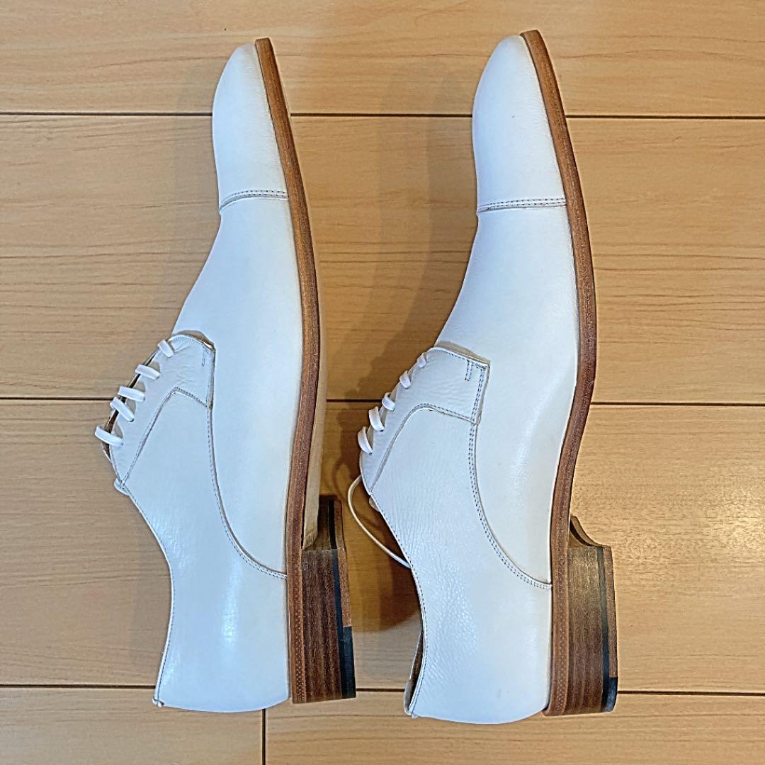 ⭐︎ hts.co.ltd⭐︎ 新品未使用　セルジオロッシ革靴白 Size 7