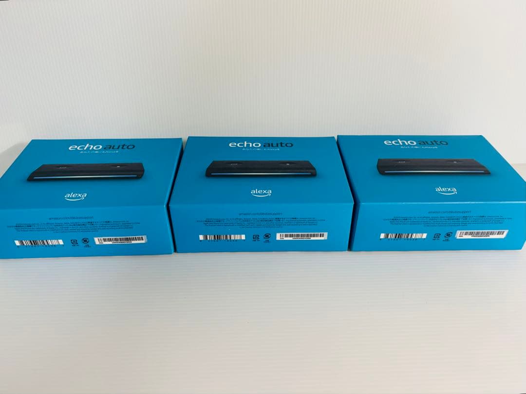 アマゾン　スピーカー　echo auto 3個セット