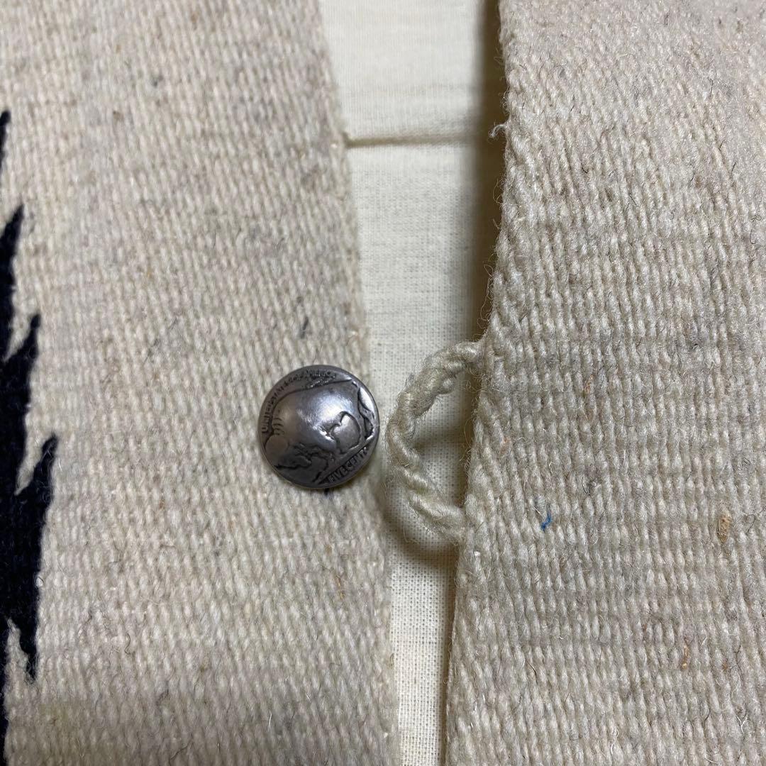 k*i様 80s メキシコ製MF チマヨベスト　オルテガ柄　ウール　M