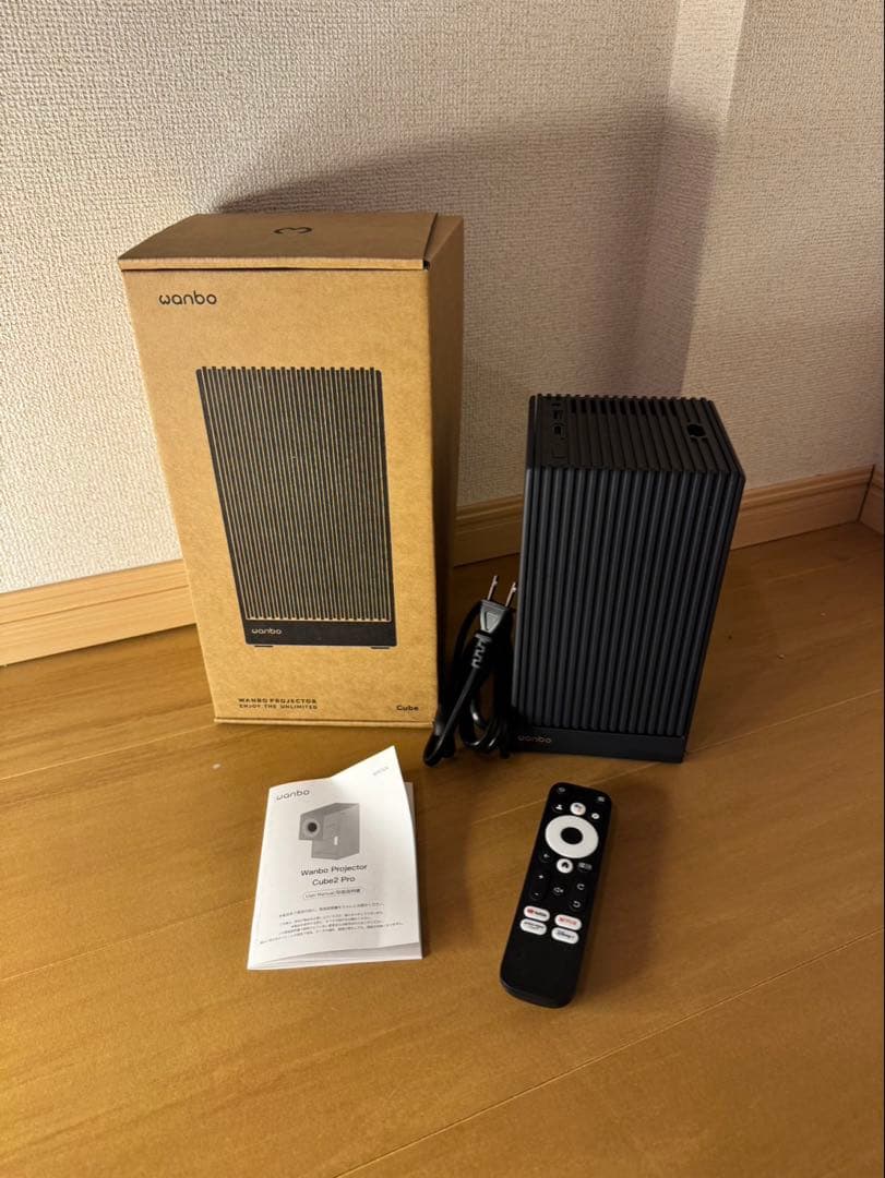 Wanbo Cube 2 Pro プロジェクター