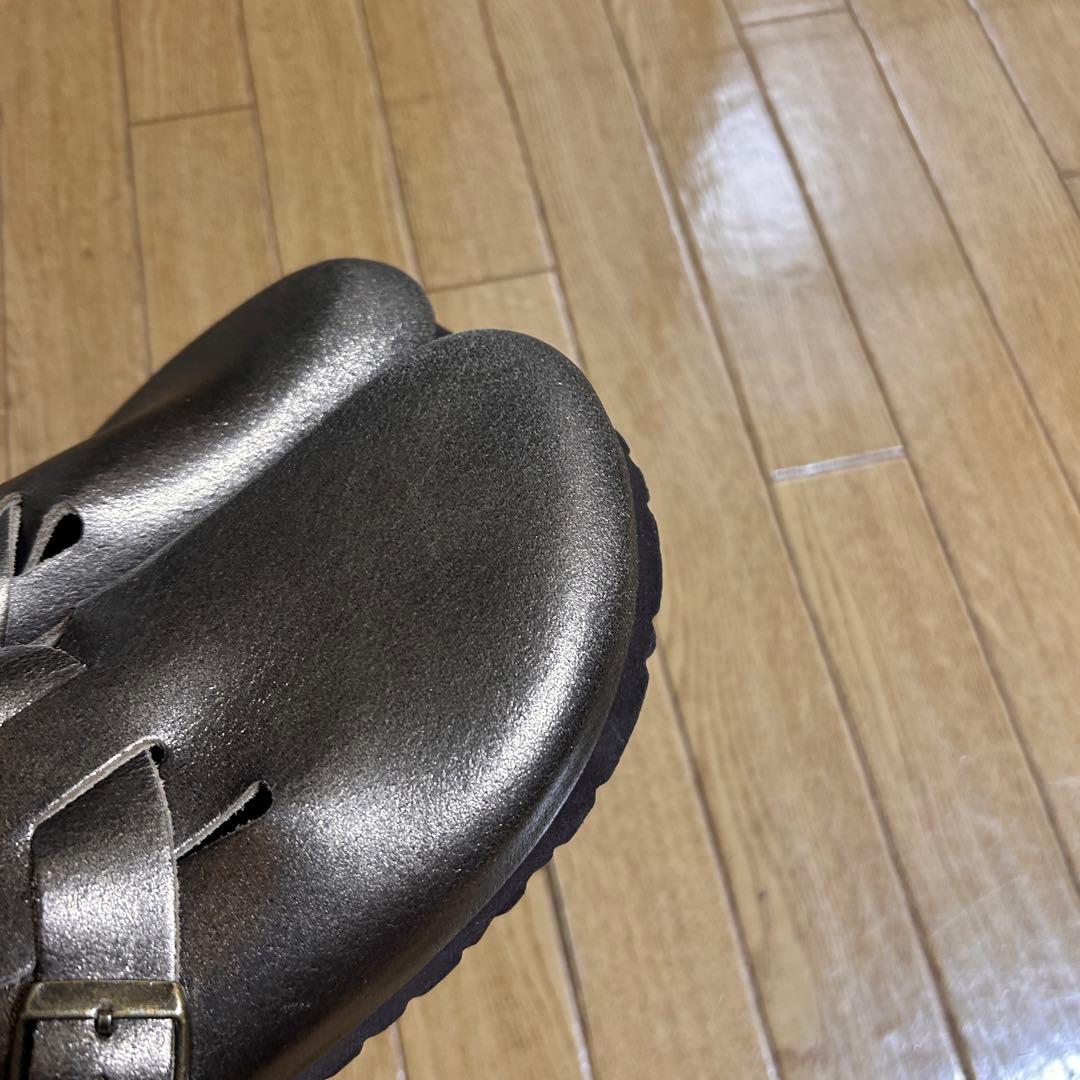 新品 BIRKENSTOCK BOSTON BS ボストン メタリック