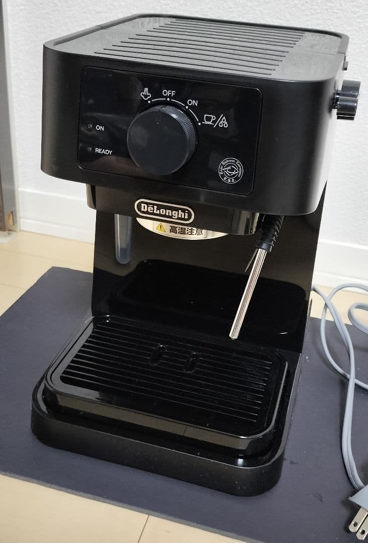 エスプレッソ・カプチーノメーカー スティローザ ブラック EC235J-BK