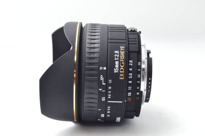 【ニコン用/魚眼レンズ】 SIGMA 15mm F2.8 EX DG