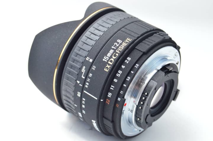 【ニコン用/魚眼レンズ】 SIGMA 15mm F2.8 EX DG