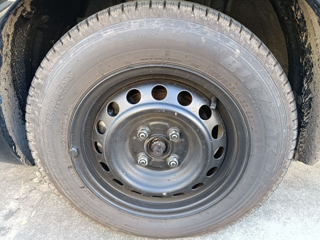 プロボックス用　純正ホイール+スタッドレス　ブリヂストン
