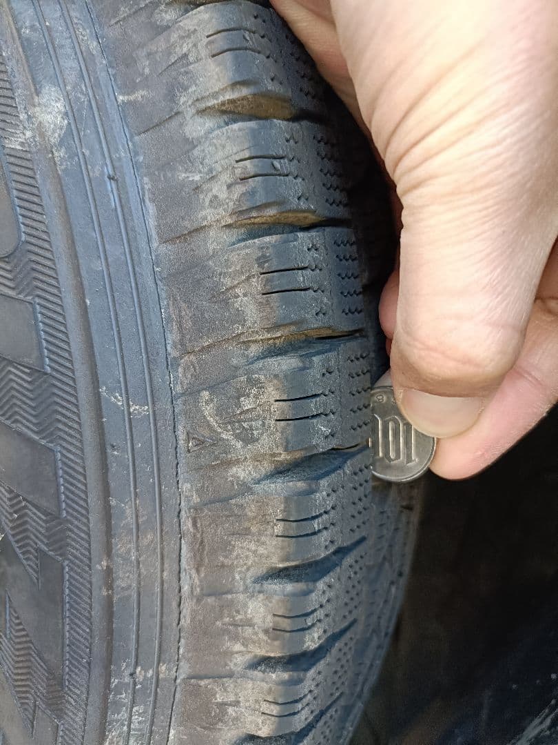 プロボックス用　純正ホイール+スタッドレス　ブリヂストン