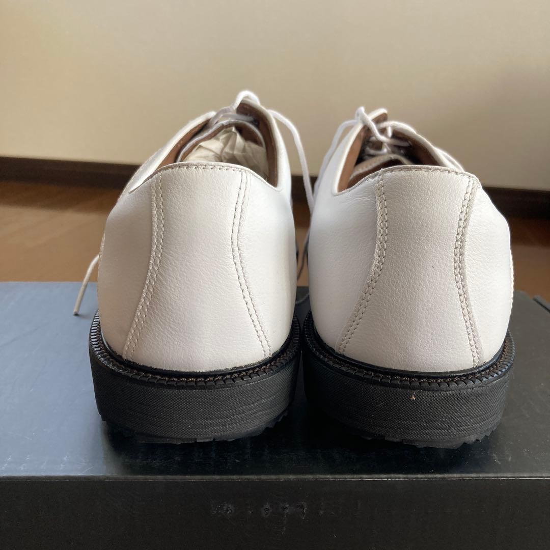 FOOTJOY FJ ICON ゴルフシューズ ホワイト/ブラウン