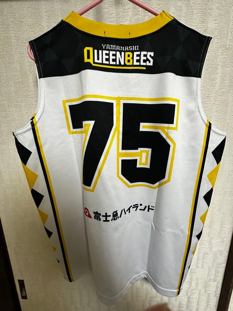 YAMANASHI QUEENBEES ユニフォーム 75 川端日菜子 選手