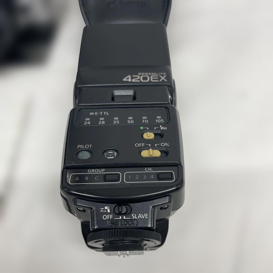 Canon EOS Kiss5 カメラ Speedlite 420EX ストロボ