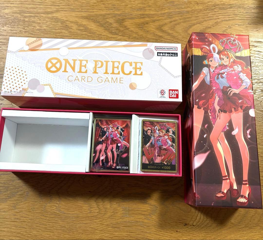 ワンピース　ヒロインズエディション　金ドン10枚　スリーブ　ストレージボックス