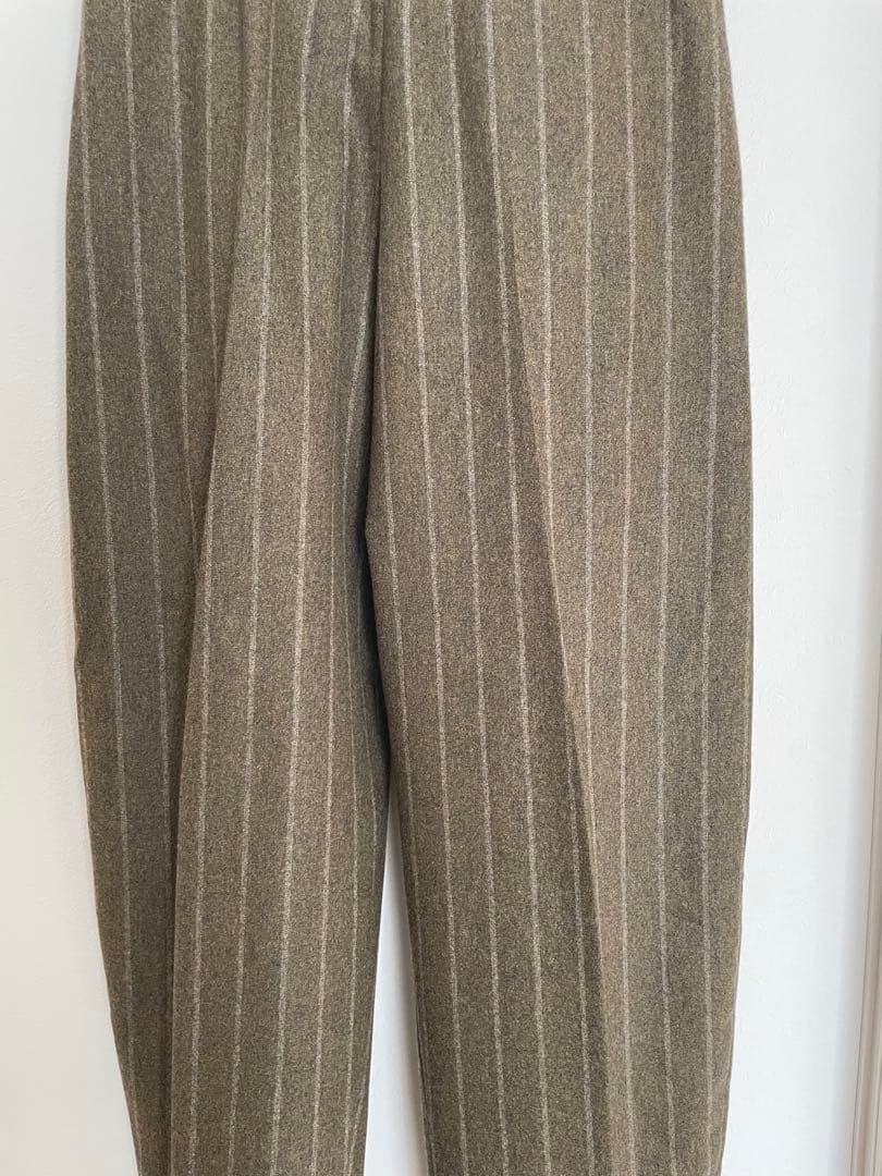 パンツ Cristaseya 22AW doublepleated wide pants