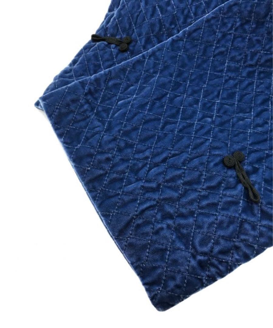 ロク6(ROKU)VELOR QUILTED PANTS/パンツ