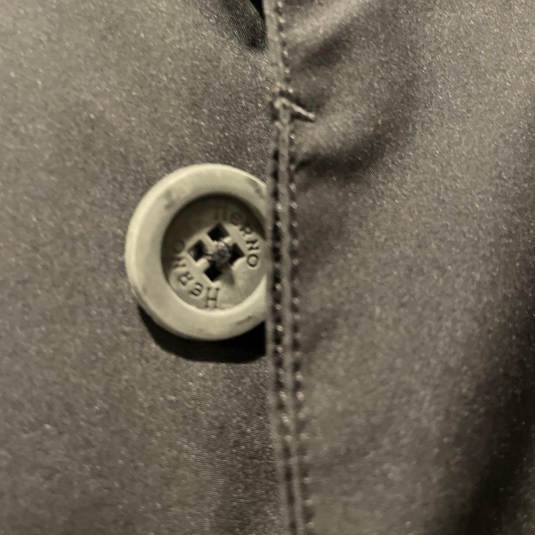 Herno Laminar ブラック モッズコート