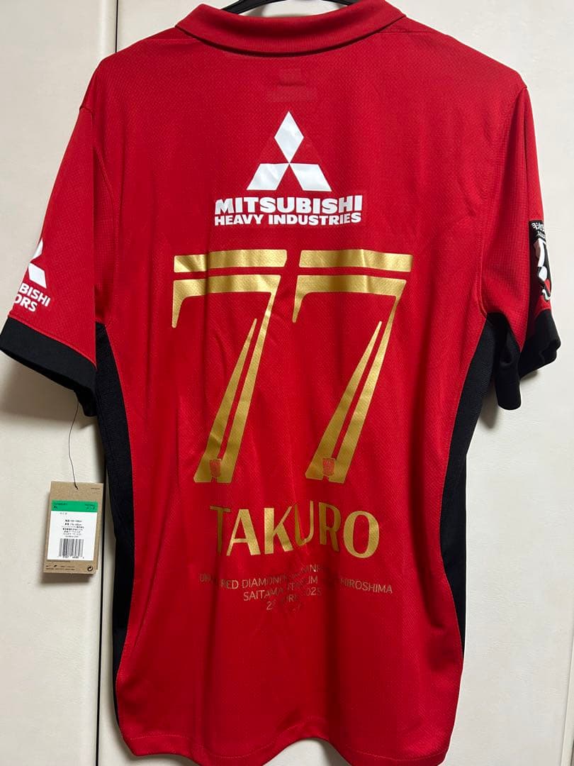 浦和レッズビクトリーユニフォームXL金子選手広島戦