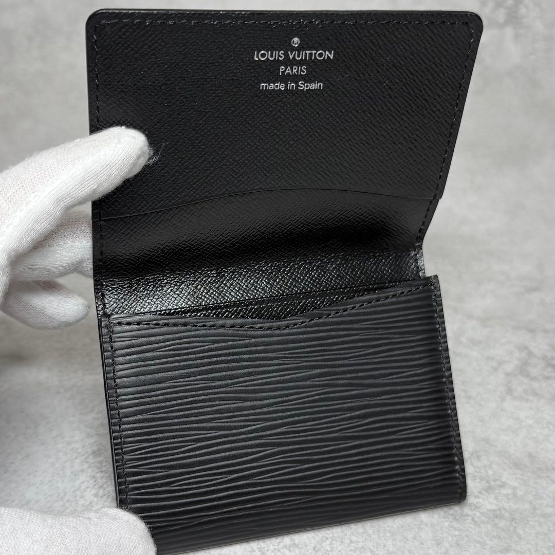 極美品 ルイヴィトン エピ アンヴェロップカルトドゥヴィジット 名刺入れ