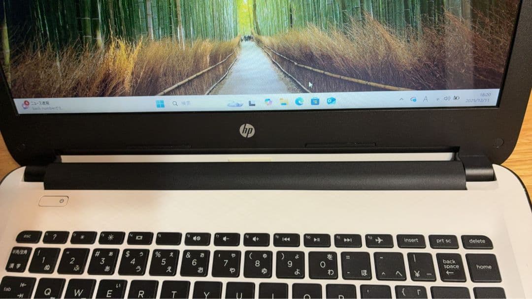 Windowsノート本体 HP 14-ac100 i3-5005U 4GB SSD256GB Win11