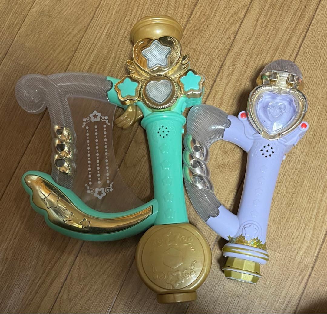 猫*送様 アイドルランドプリパラ　マイク&ハープセット