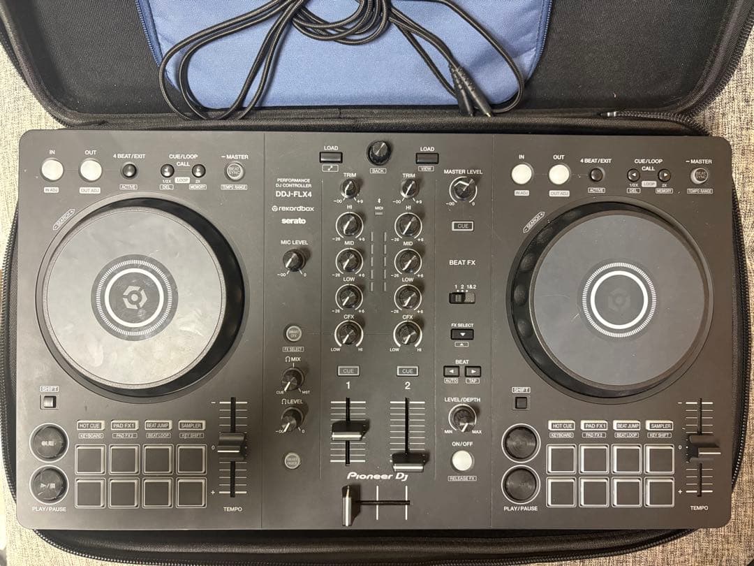 【最終値下げ】DDJ-FLX4 DJコントローラー　ケース付き　当日発送