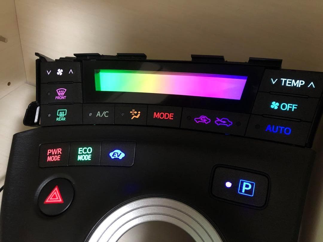 ラ*フ様 ZVW30 プリウス　前期　エアコンパネル　シフトパネル LED打ち替