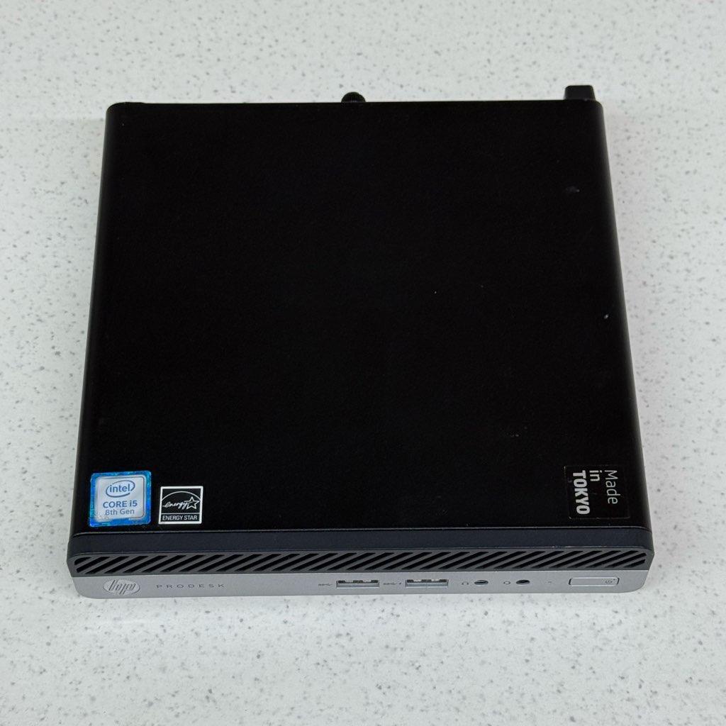 ●新品SSD●HP ProDesk400G4 DM i5 16GB WiFi有
