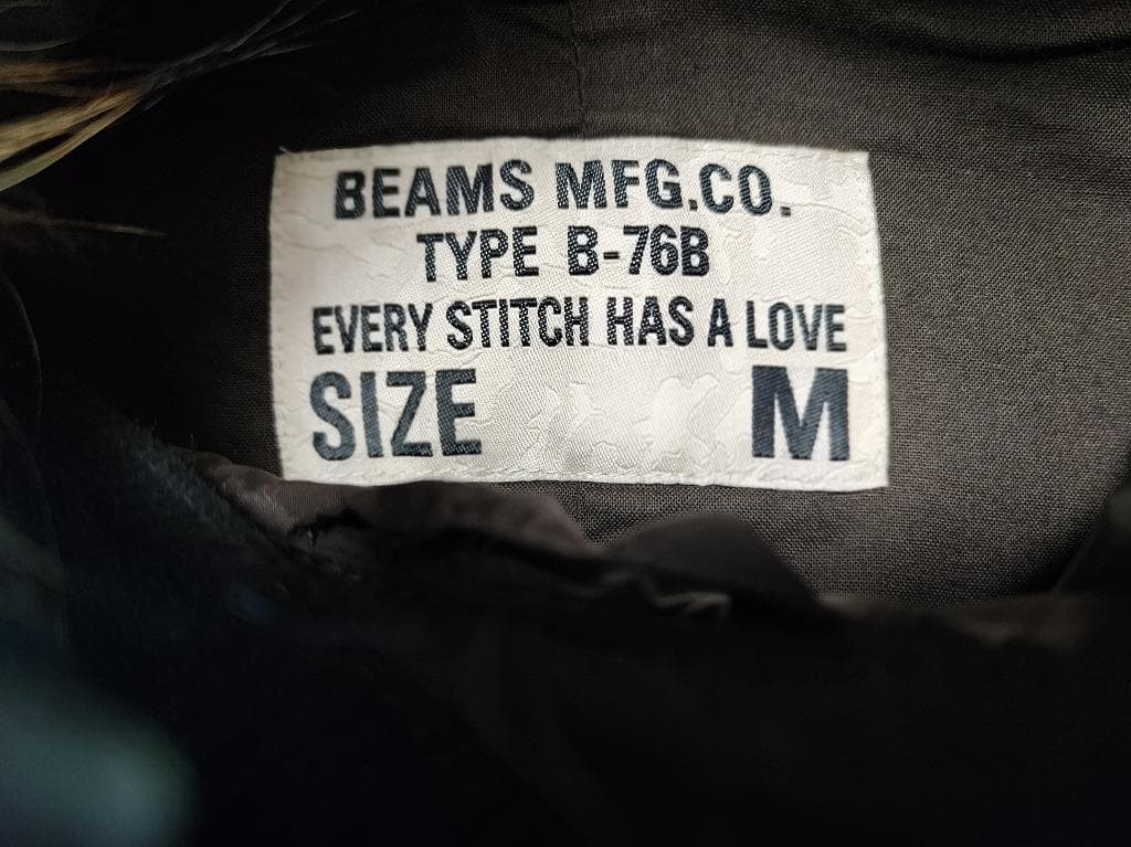 ［新品］BEAMS MFG.C.O.TYPE B-76B M モッズコート