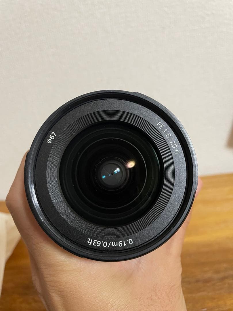 Sony FE 20mm F1.8 Gレンズ　TRUE COLOR VARIO