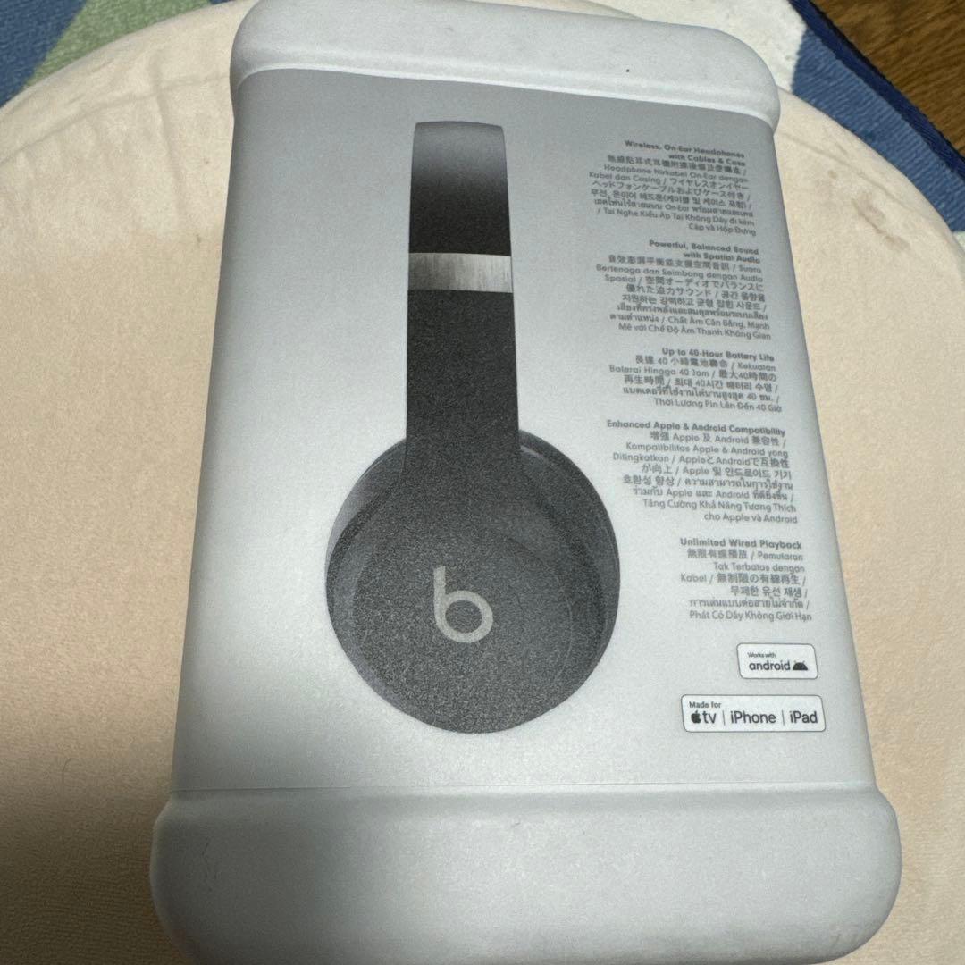 Beats Solo 4 MUW23PA/A マットブラック