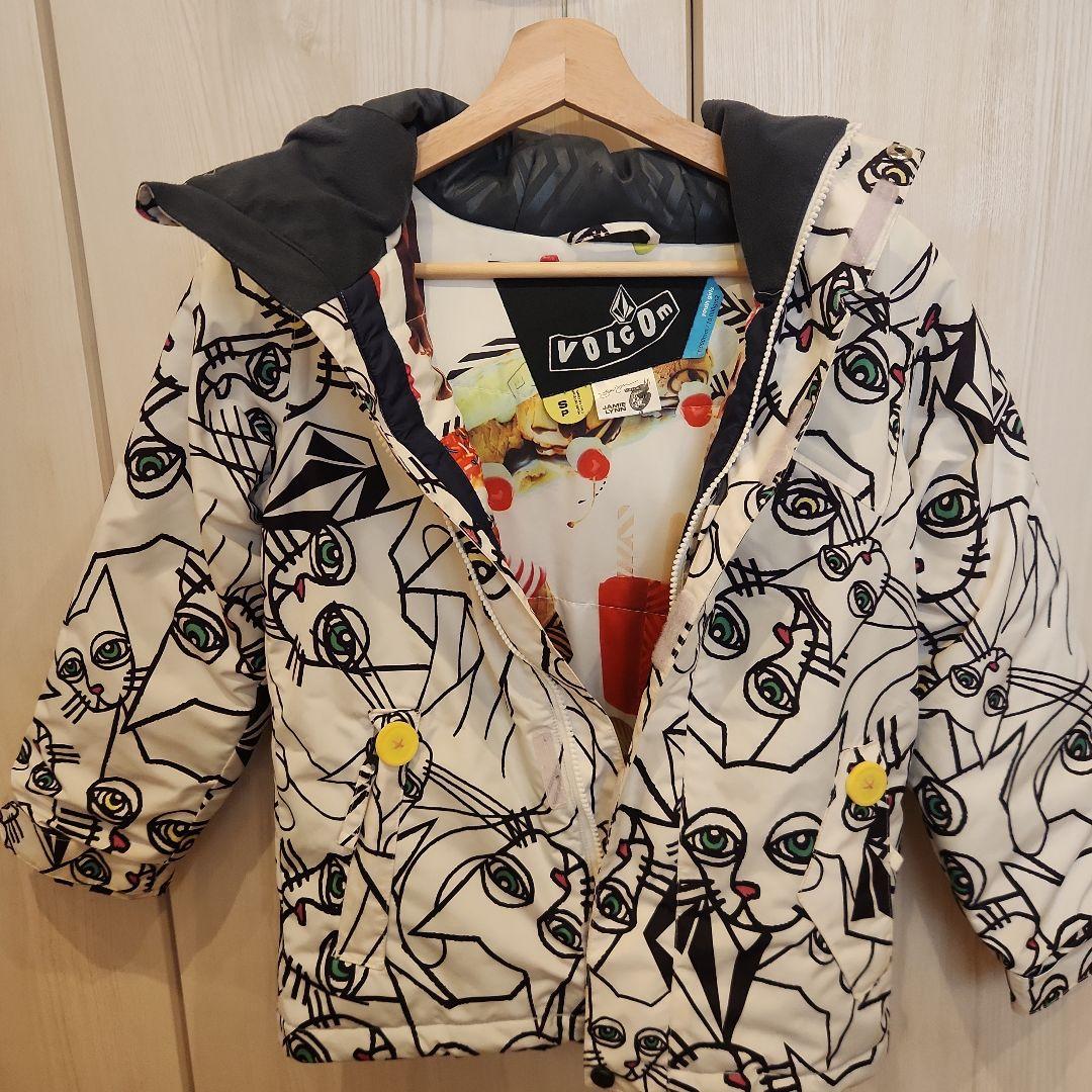 VOLCOM ボルコム　キッズウェア　上下セット　グローブおまけ付き