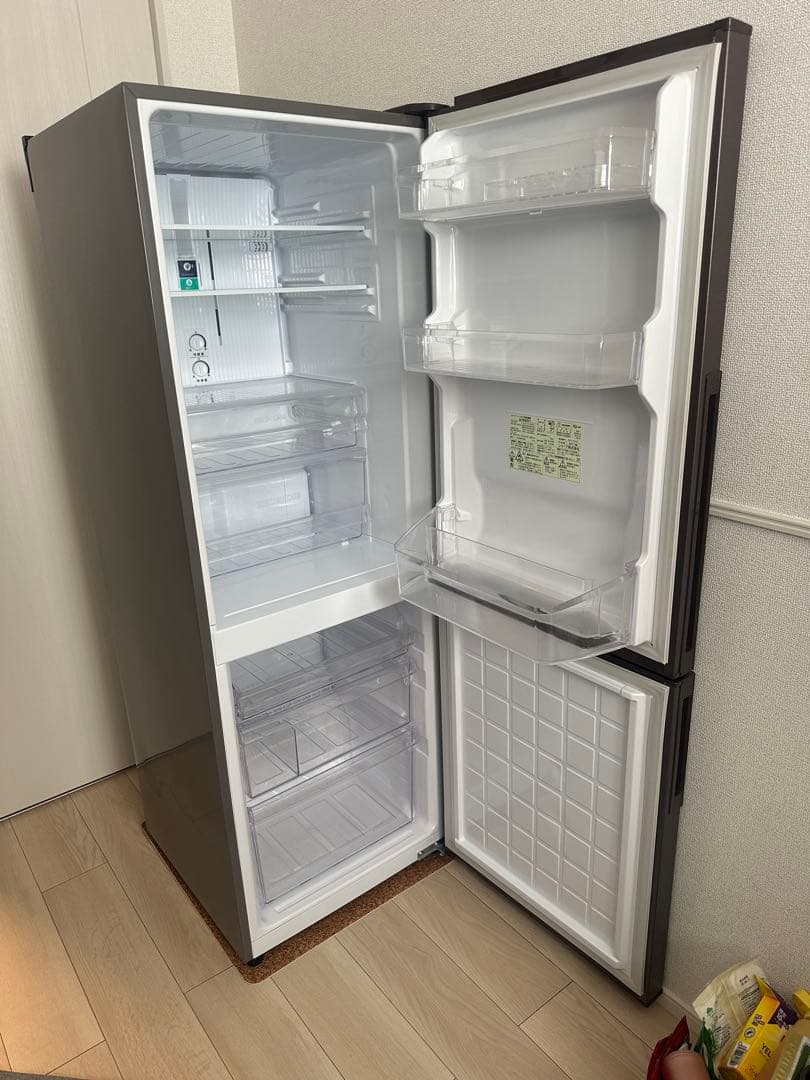 SHARP 冷蔵庫 SJ-PD27D-T 2017年製 ブラウン