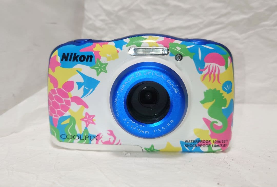 ★人気防水！極上★Nikon COOLPIX W100 リゾートカラー