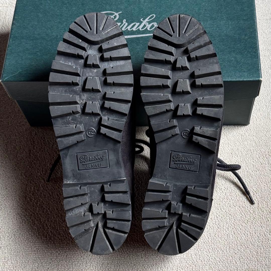 靴 Paraboot CLUSAZ VEL NOIR JANNU UK7.5