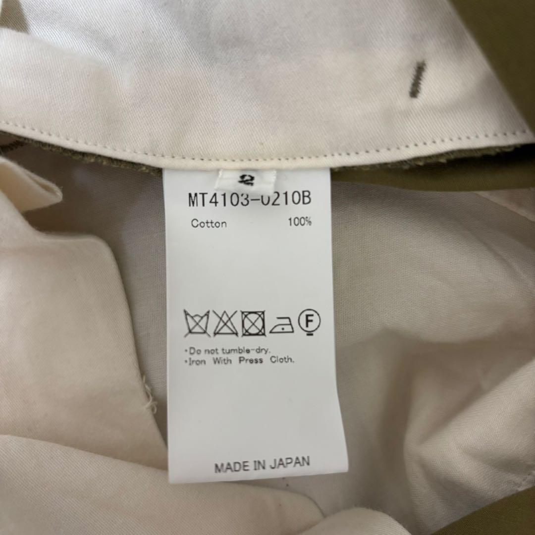 maatee&sons militaly slacks 俺の軍パン