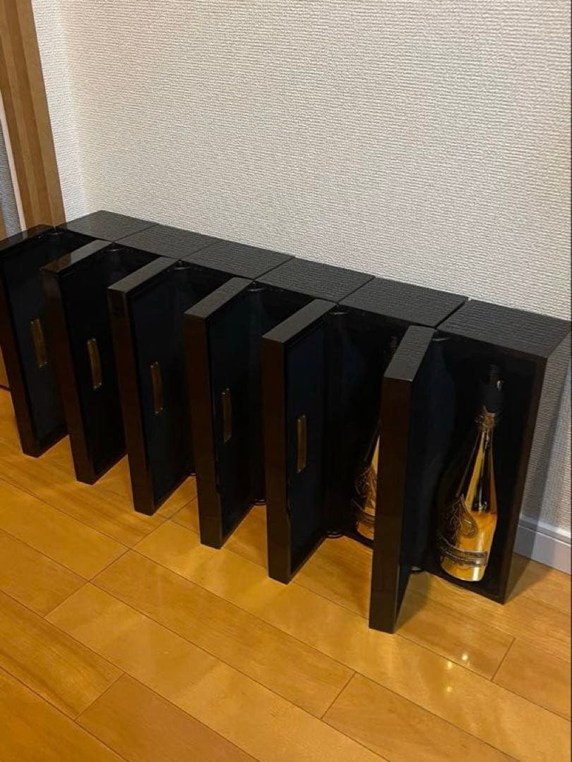 アルマンドゴールド 箱 空き瓶 6セット ケース付き