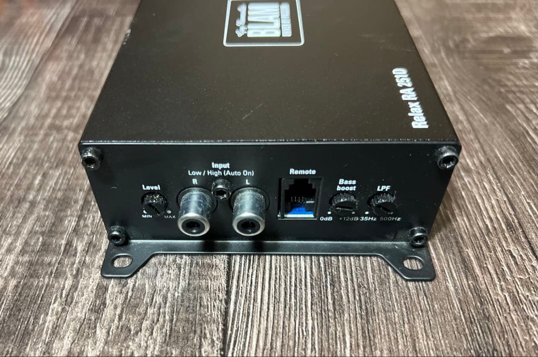 BLAM Relax RA 251D サブウーファーアンプ