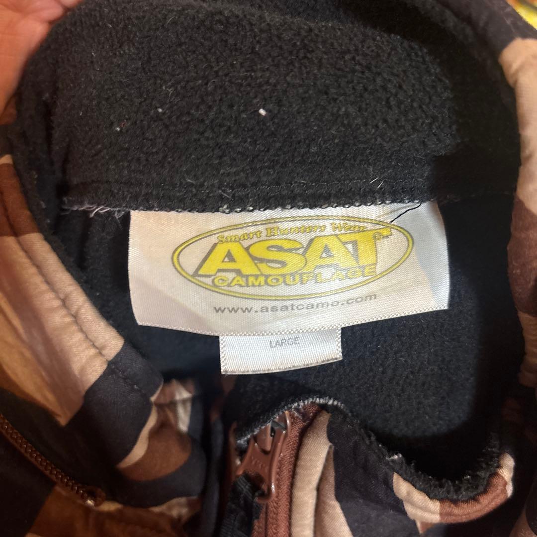 ASAT トライバルカモ　フリースジャケット