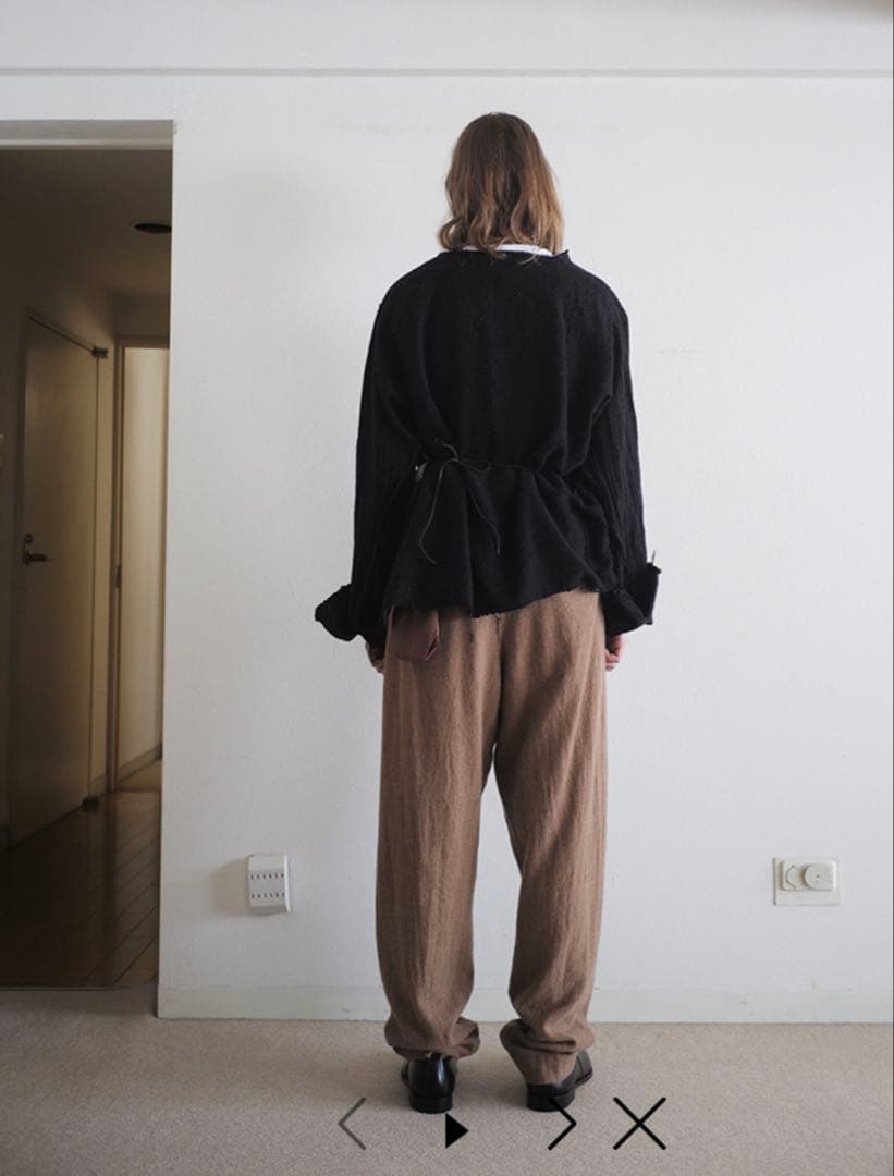 新品未使用SUNSEA SHRINKAGE PANTS パンツ CAMEL