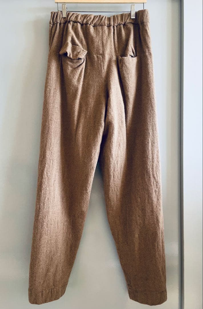 新品未使用SUNSEA SHRINKAGE PANTS パンツ CAMEL