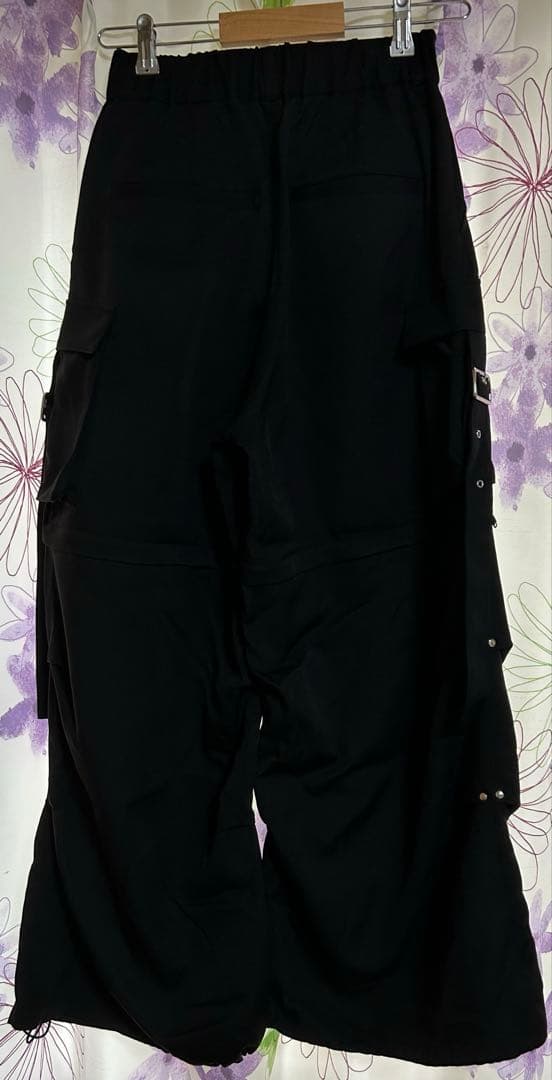 HARE 2WAYメタルカーゴパンツ / ブラック09