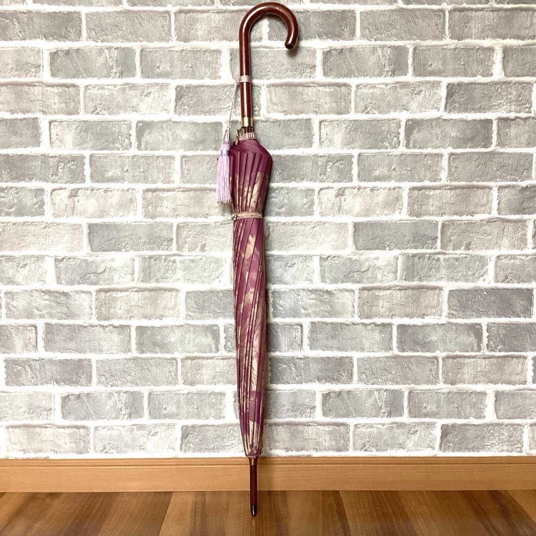 前原光榮商店 日傘 タッセル傘 パープル