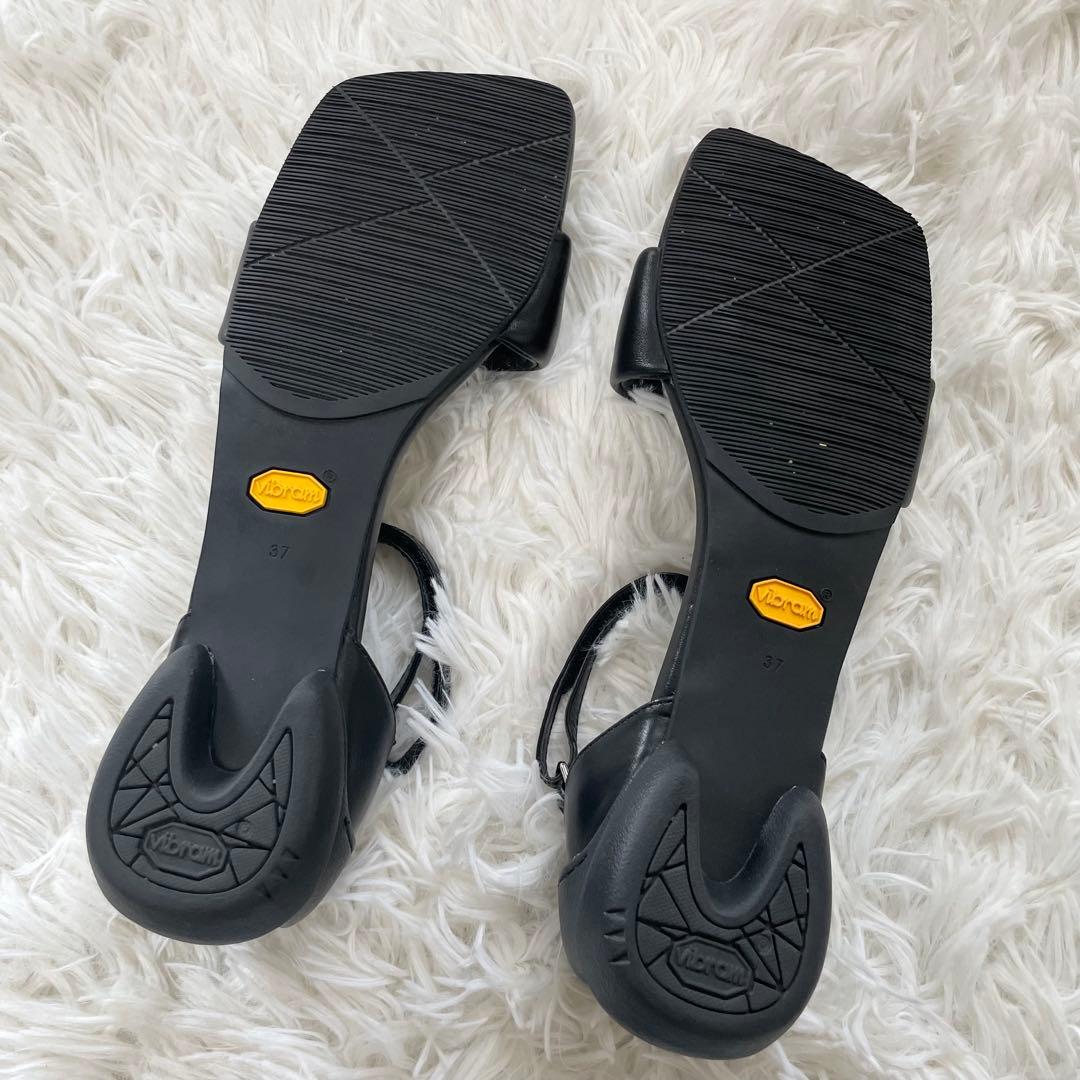 【美品】SHISEI サンダル 24cm ブラック